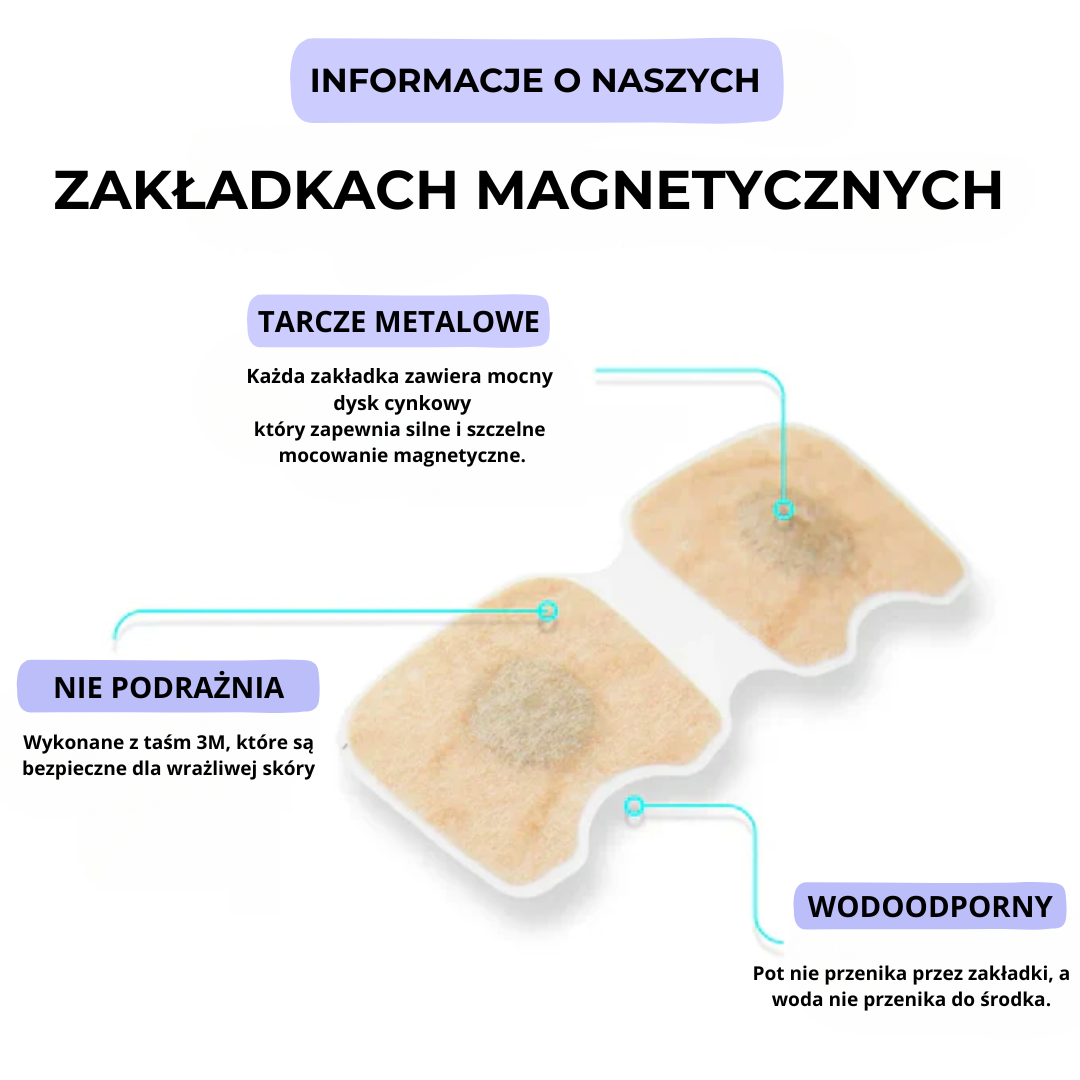 Magnetyczny pasek do nosa Vogery